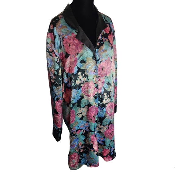 Vintage Victoria secrets sleep buttondown top - Picture 1 of 6